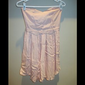 Kimchi Blue Light Pink Strapless Dress